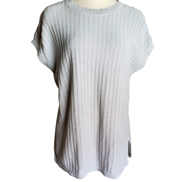 J. Jill Sweater Wearever Collection Womens Gray L Lagenlook Comfy Pullover Tunic - Picture 2 of 11